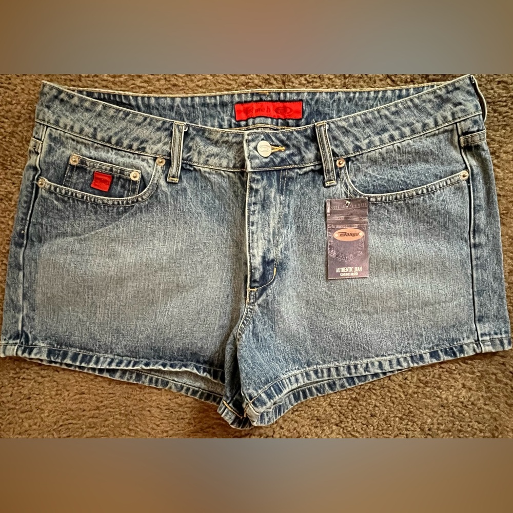 Bongo Denim Blue Jean Shorts NWT